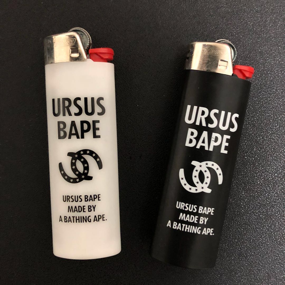 A bathing ape bape BIC lighter URSUS 