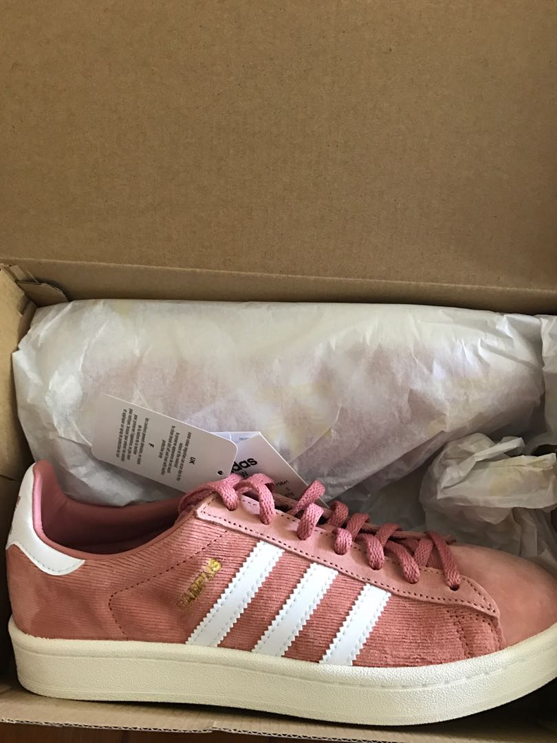 Adidas Campus Women's (pink/peach), Women's Fashion, Shoes on Carousell