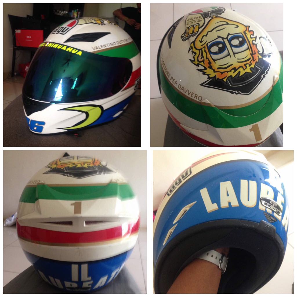 AGV k3 IL LAUREATO, Auto Accessories on Carousell