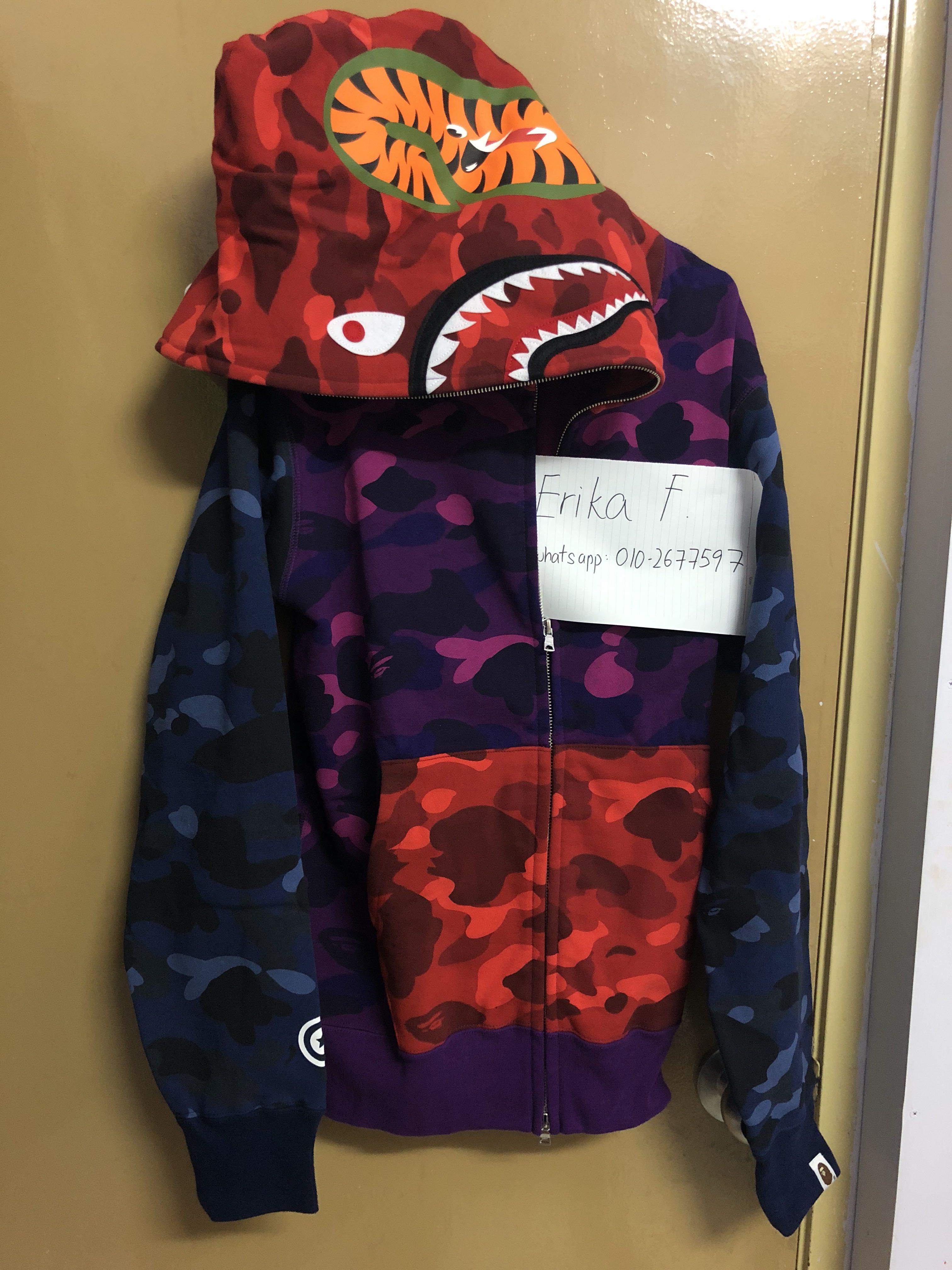 bape crazy color camo