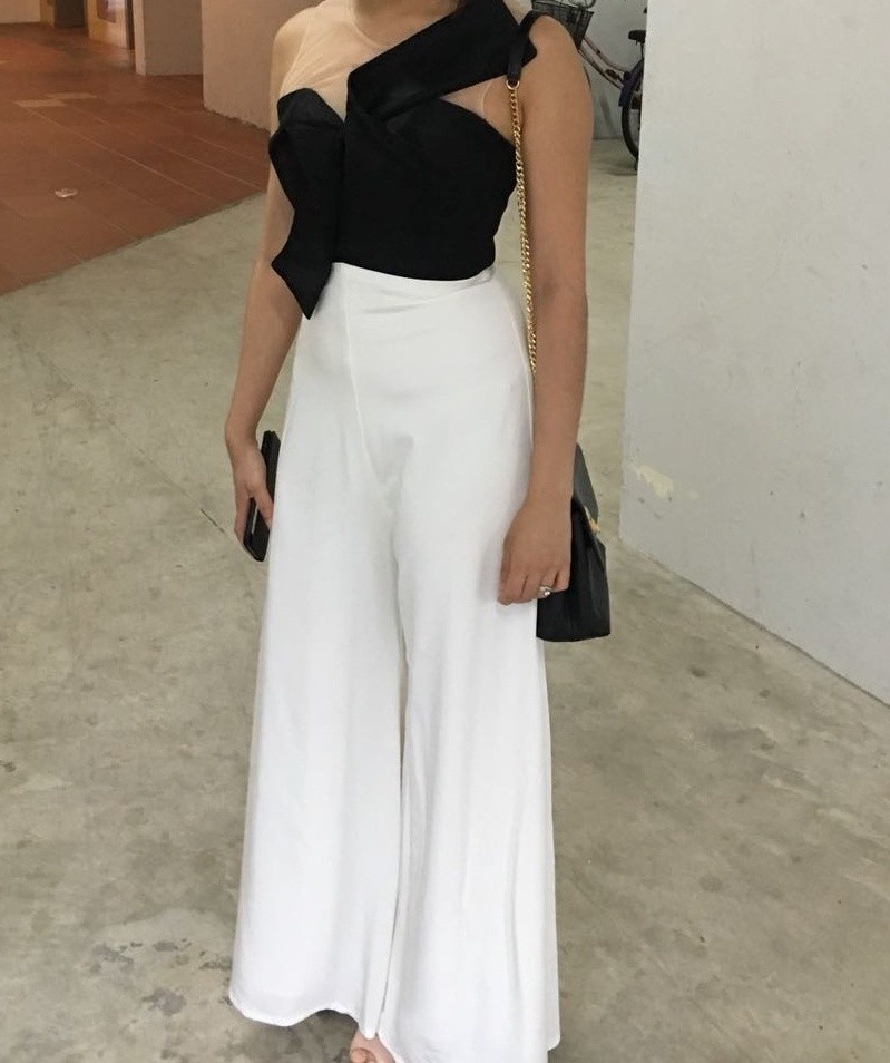 black and white evening dresses