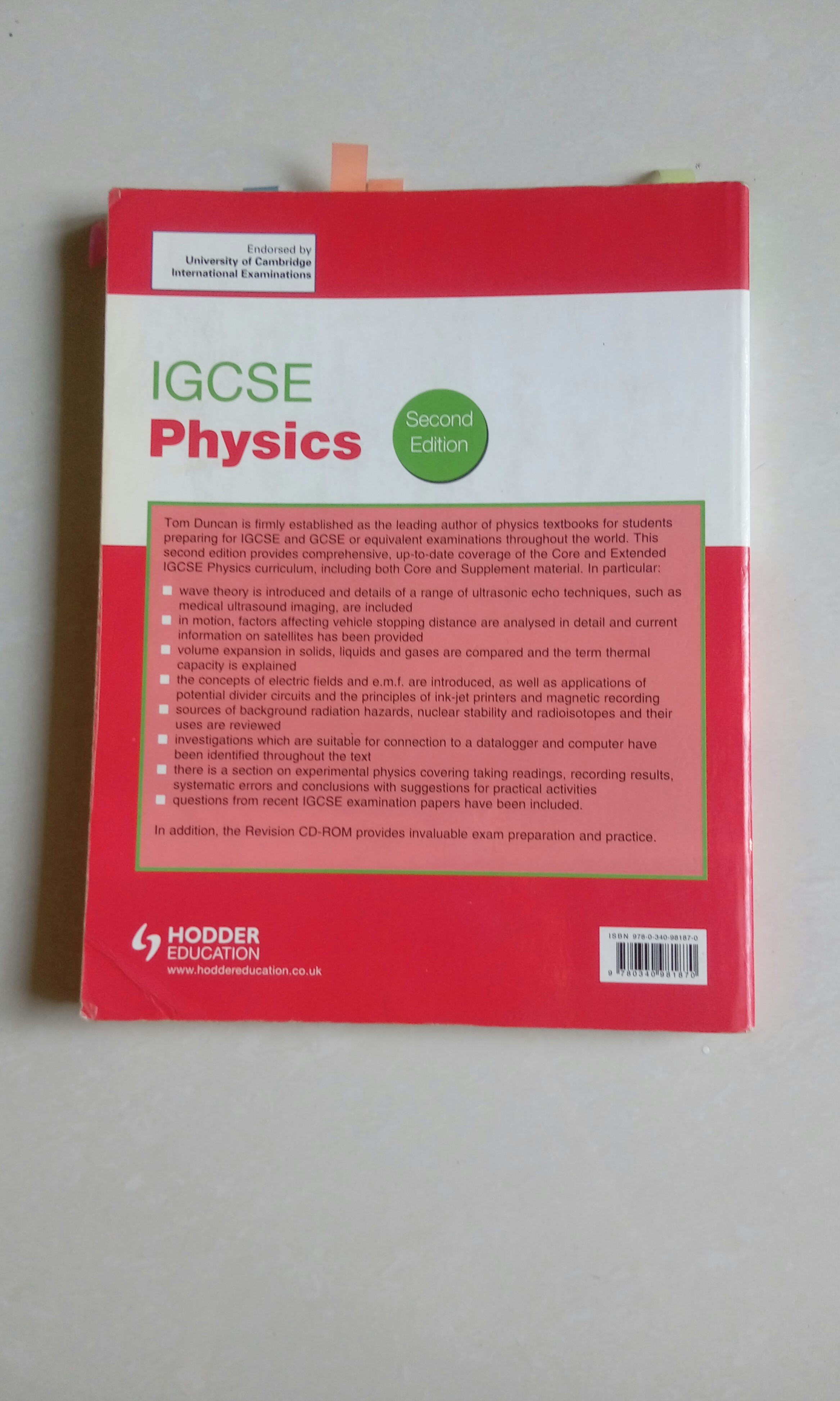 Buku IGCSE Physics Second Edition Books & Stationery Textbooks on Carousell