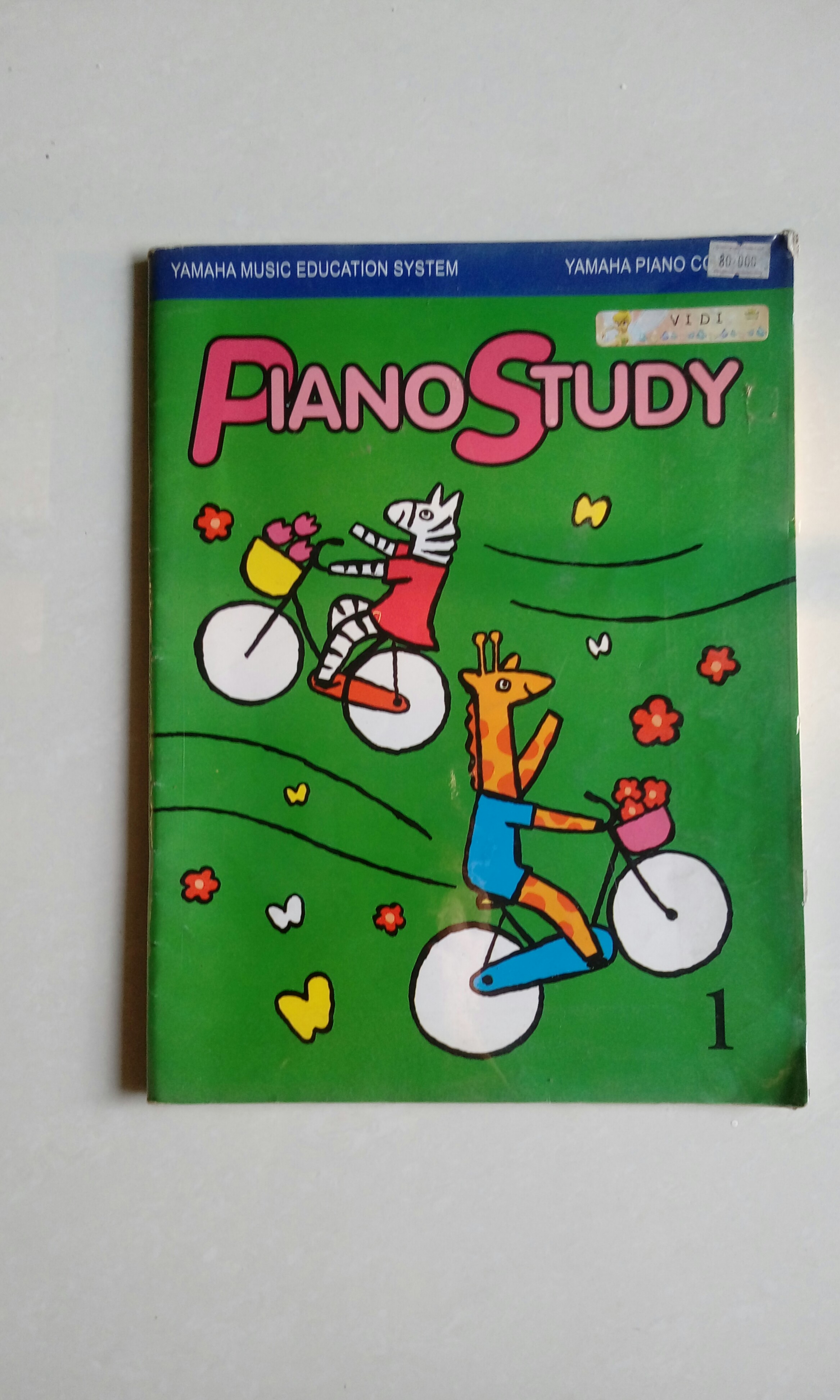 Buku Latihan Anak Keyboard Piano Study 1 Yamaha