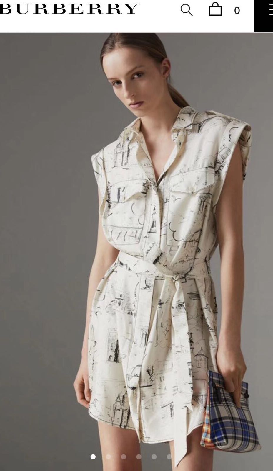 collared sleeveless shirt dress