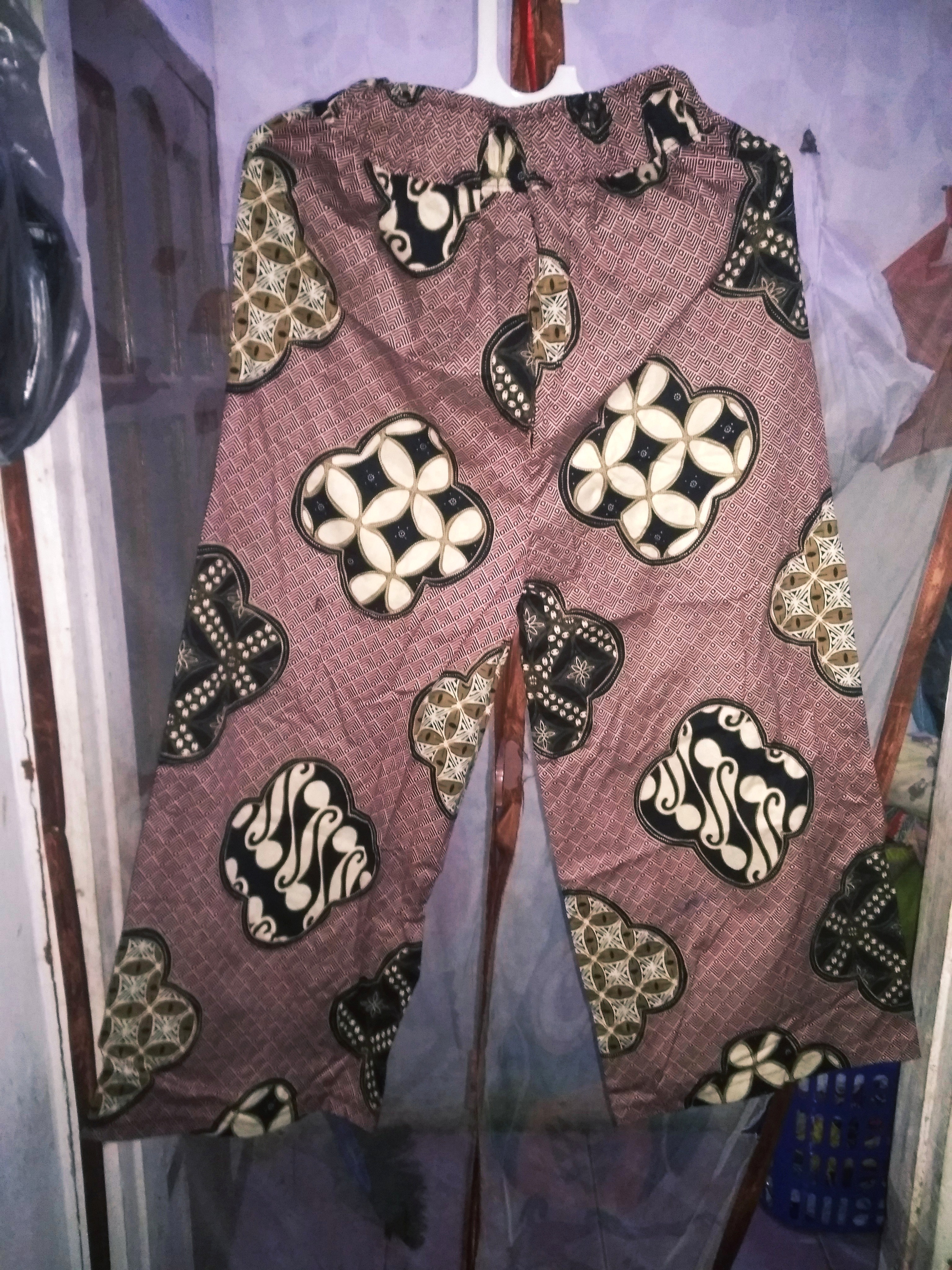 Celana Kulot Batik Tidak Barter Olshop Fashion Olshop Wanita On Carousell