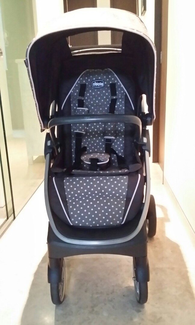 chicco polka dot stroller