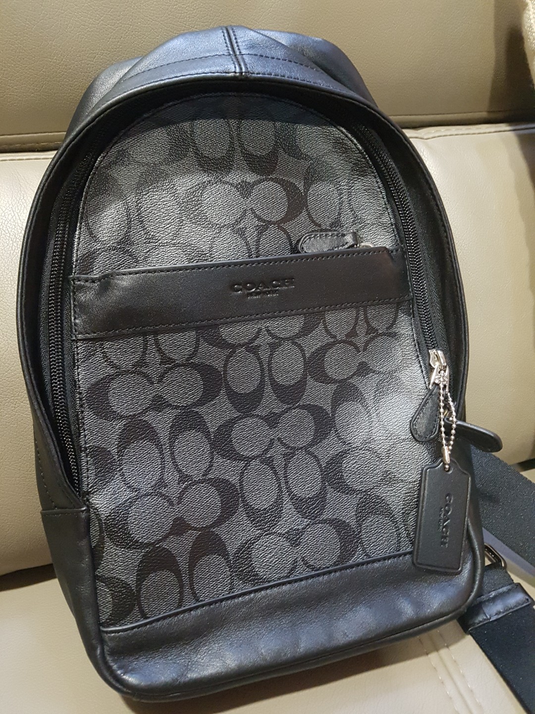 Coach Charles Sling Pack Bag, Men's Fashion, Bags, Sling Bags on Carousell