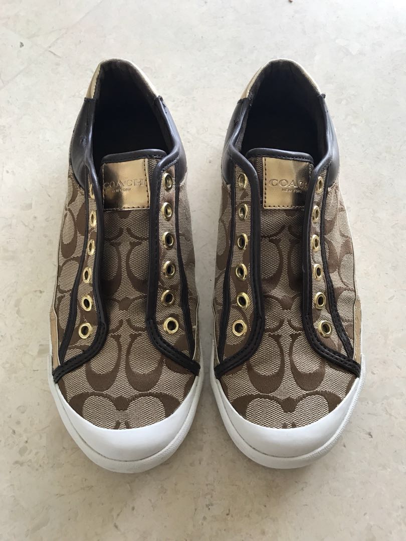 coach slip on sneakers
