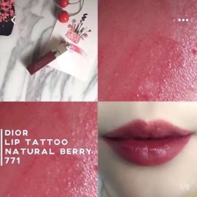 Dior Lip Tattoo 771  đỏ hồng berry  LaBase Cosmetics  Facebook