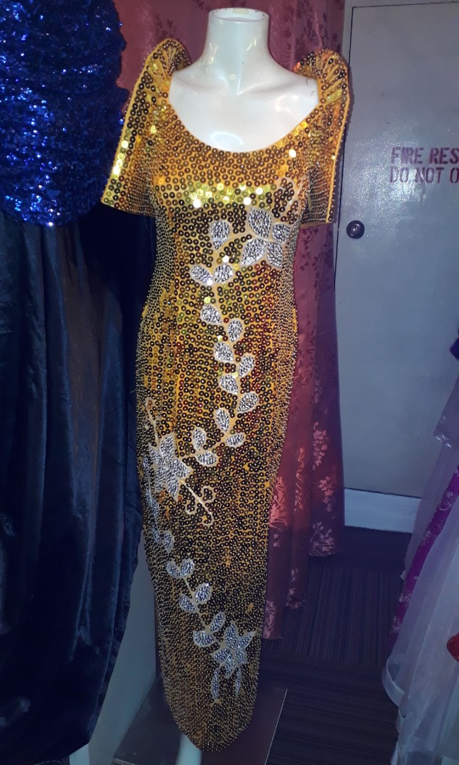 Filipiniana dress in lucky 2024 plaza