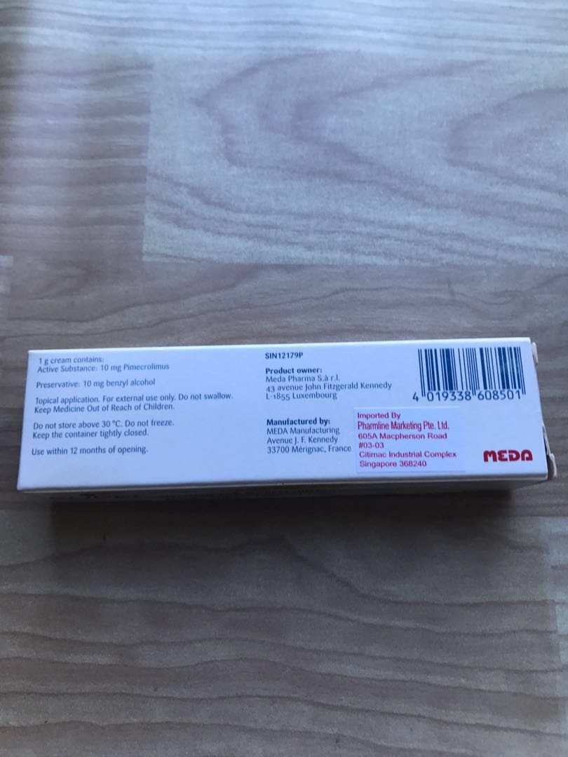 Eczema -Elidel Cream - Skin Rash , Babies & Kids, Babies & Kids Fashion On Carousell