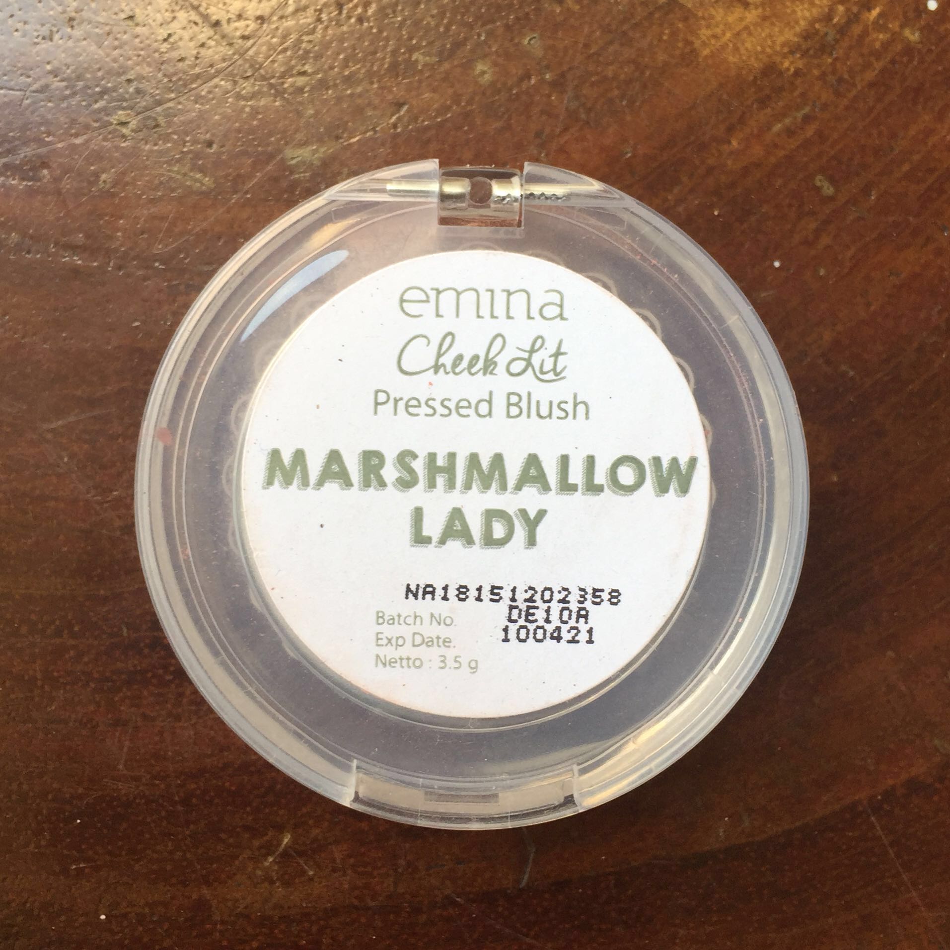 Emina Cheeklit Pressed Blush (Marshmallow Lady), Kesehatan & Kecantikan, Rias Wajah di Carousell