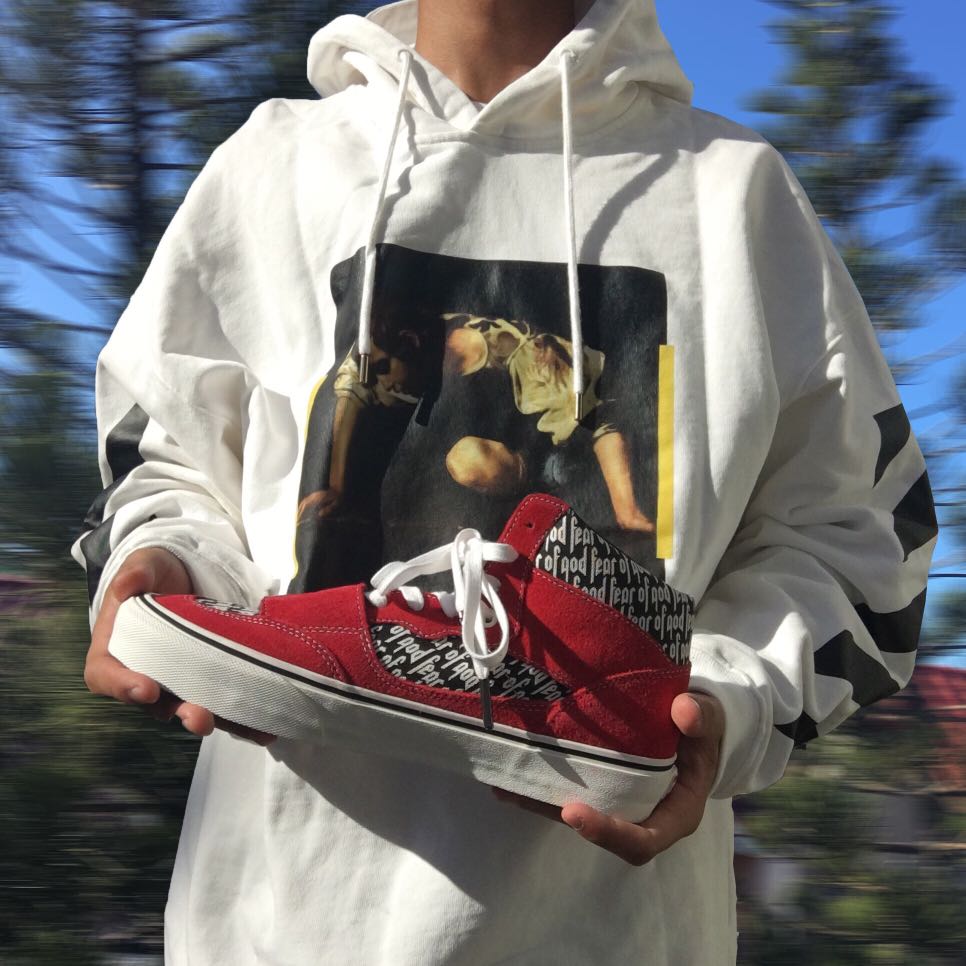 Fog vans mountain edition on feet cheap