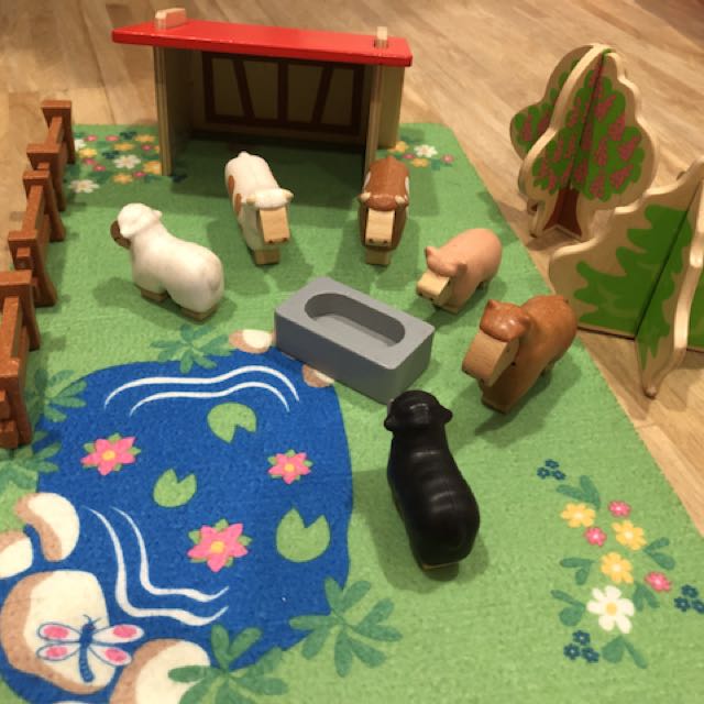 Hape Animal Farm Hobbies Toys Toys Games on Carousell