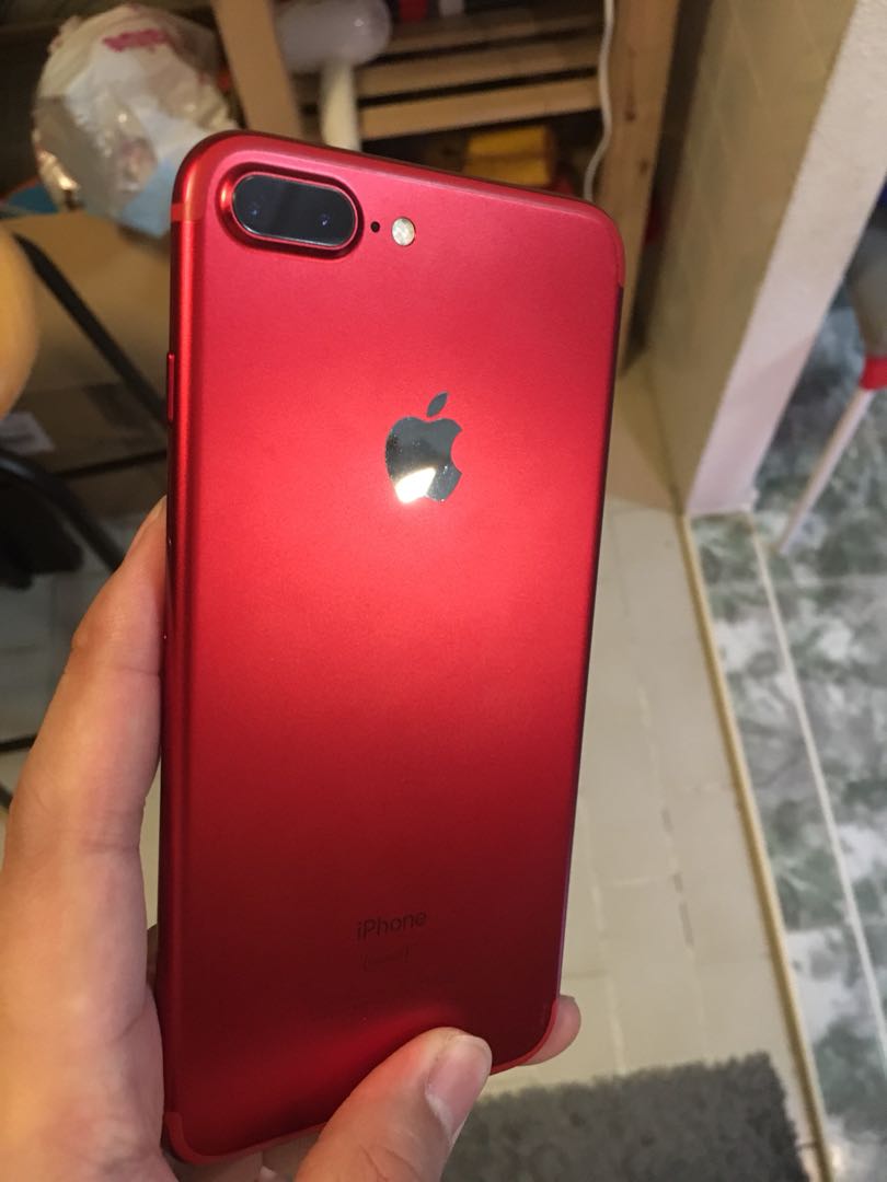 Iphone 7 Plus 128gb Red Color Mobile Phones Gadgets Mobile Phones Iphone Iphone 7 Series On Carousell