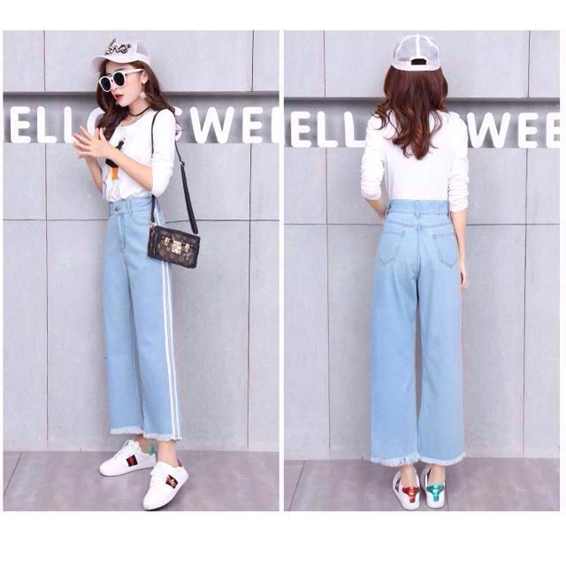 korean loose pants