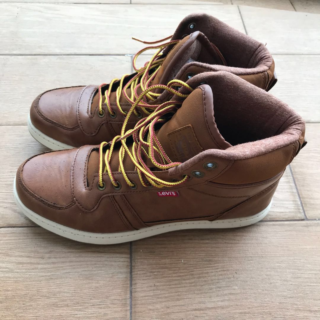 Levi s Boots Winter Men Shoes Sports Casual Brown