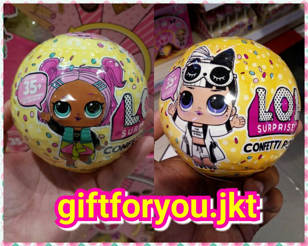 harga lol surprise confetti pop original