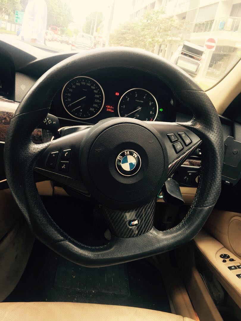 Bmw e60 discount steering wheel