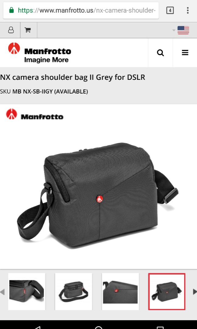 manfrotto nx csc shoulder bag