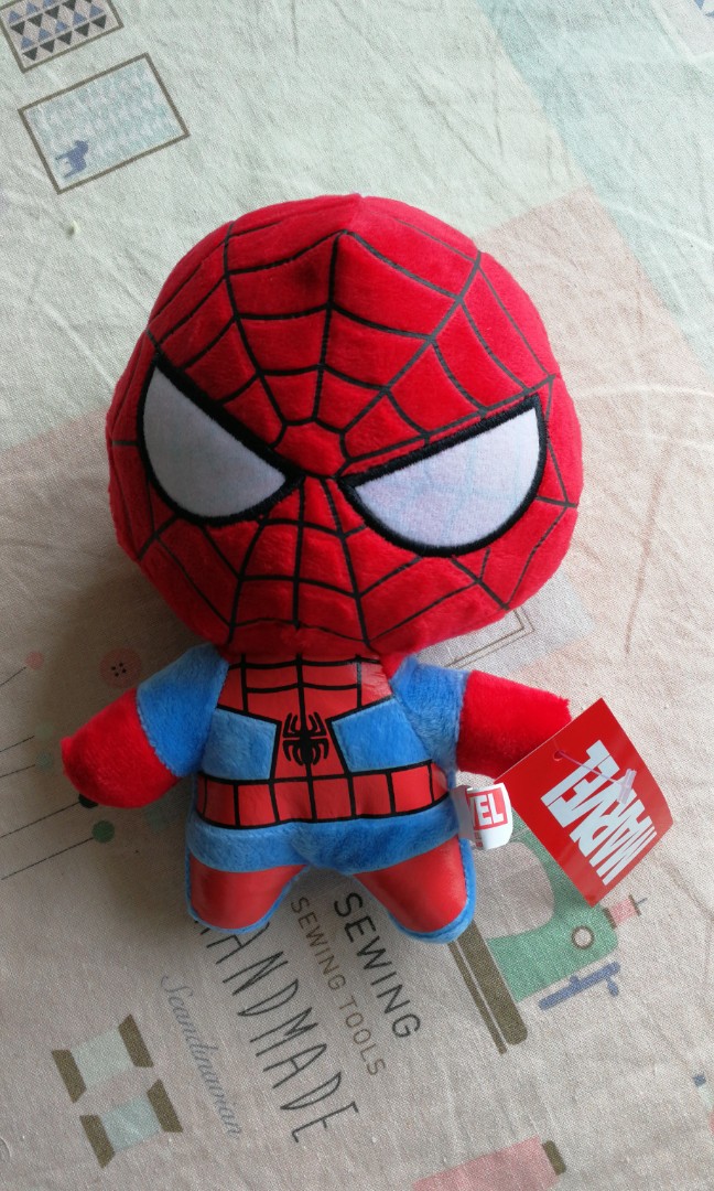 soft toy spiderman