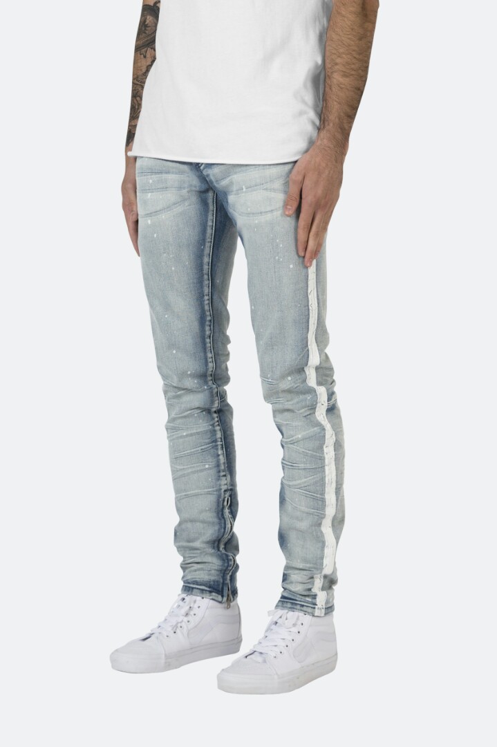 mnml M86 Stretch Track Denim Blue 31