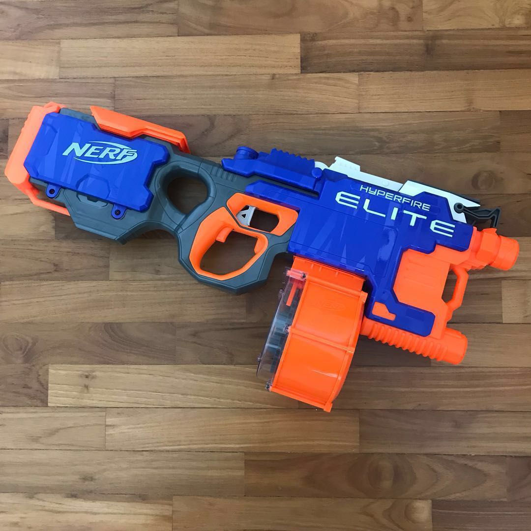 Modified Nerf Hyperfire Toys Games Others On Carousell