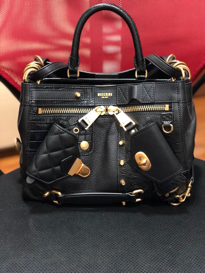 Moschino b pocket bag new arrivals