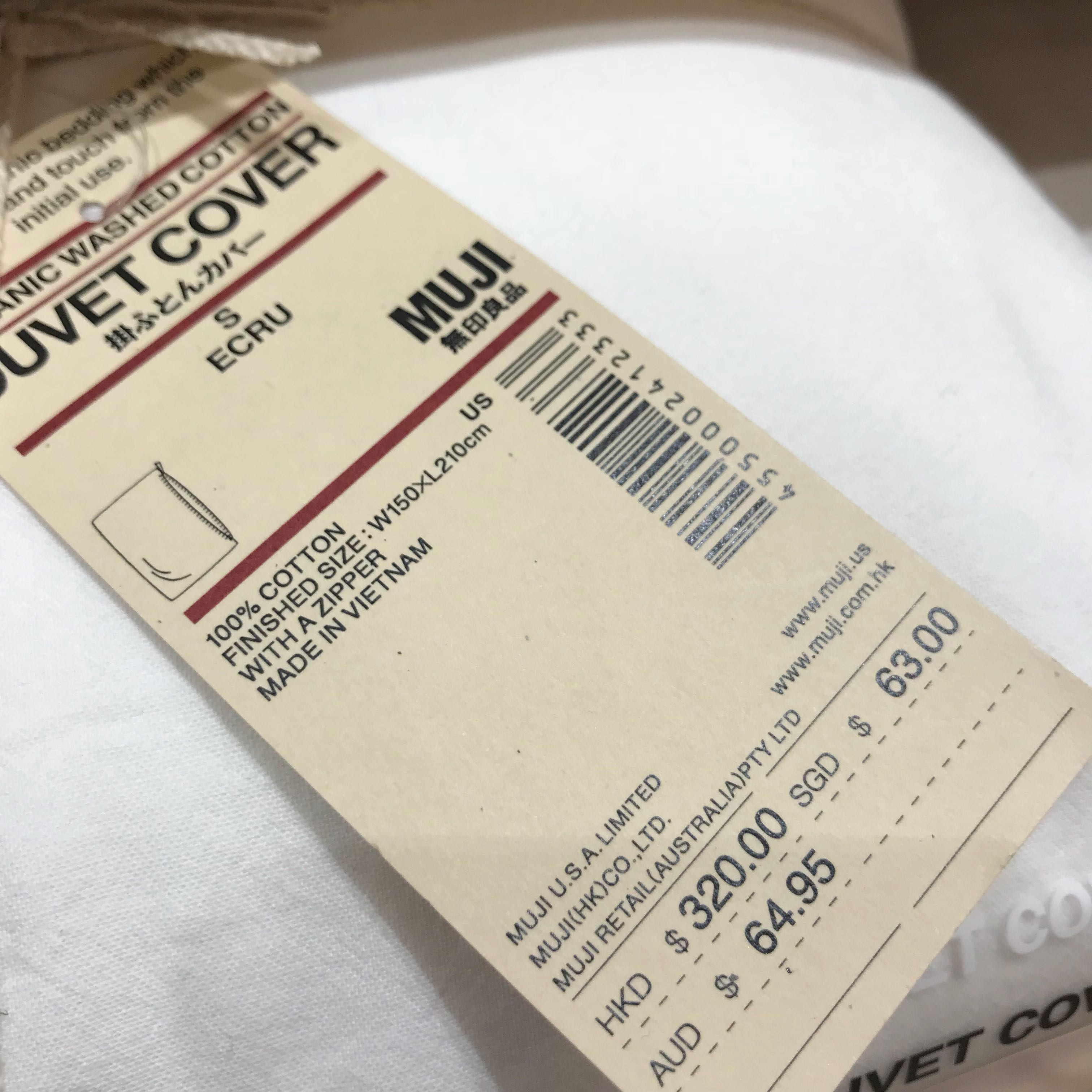 Muji Duvet Cover Furniture Others On Carou