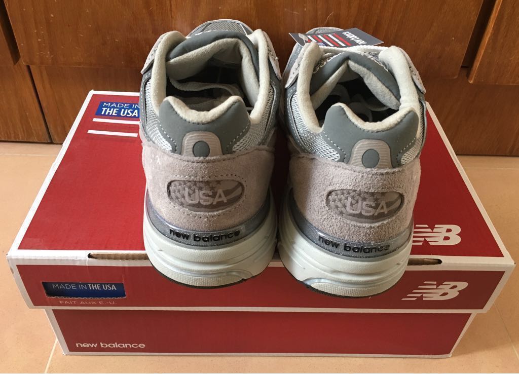 NEW BALANCE 993 GREY CLASSICS MENS DAD SHOES 990, 男裝, 男裝鞋 Carousell