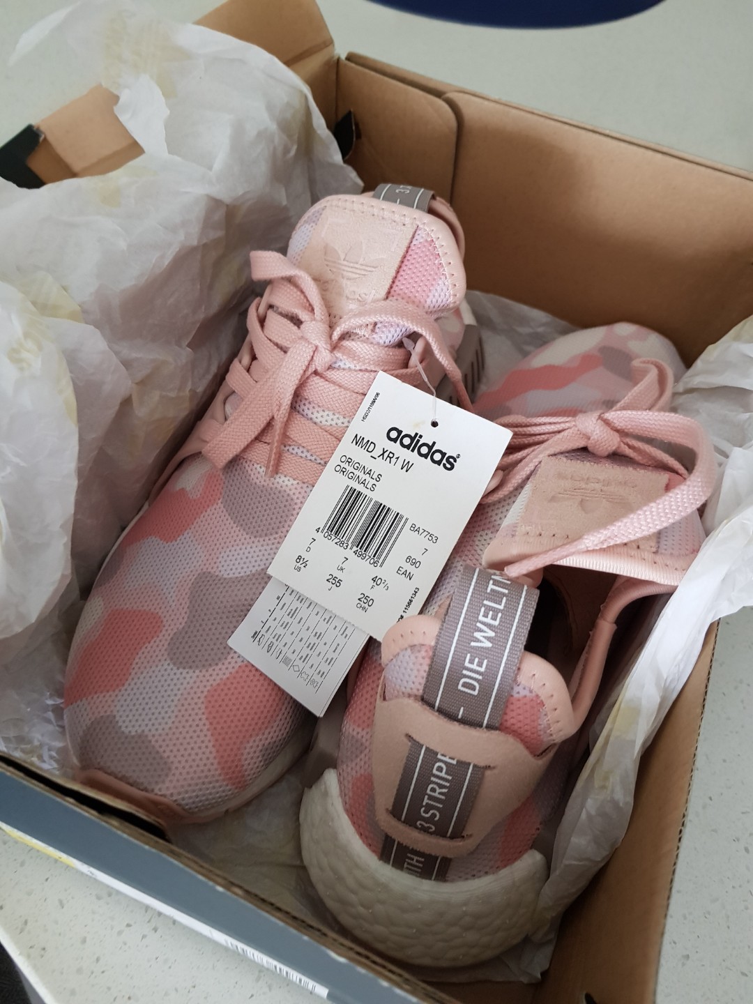 adidas pink camo shoes