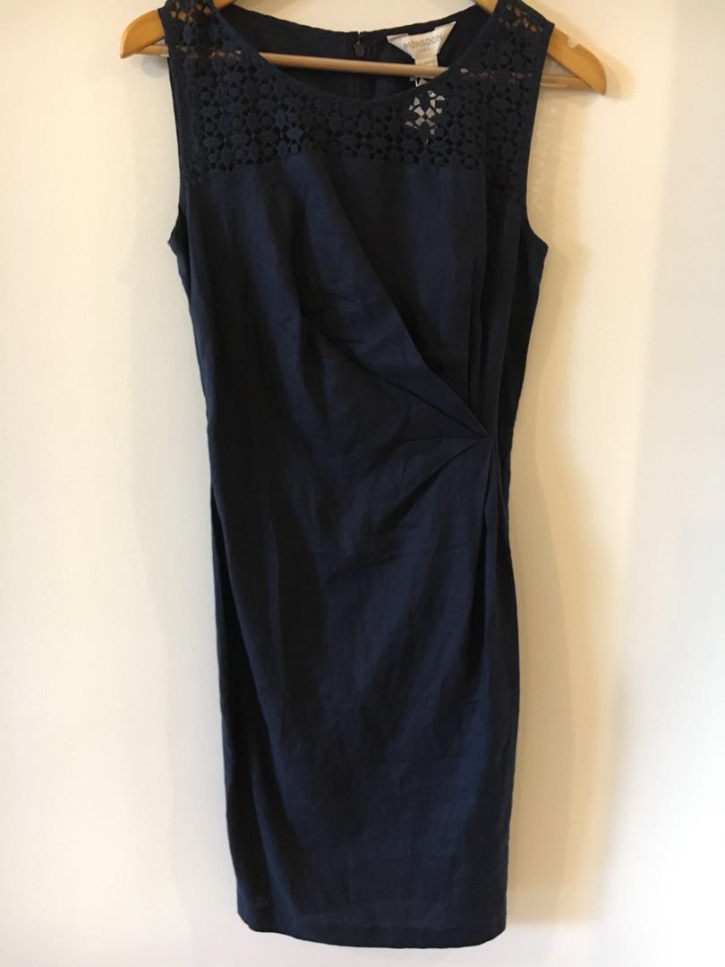 monsoon linen dress