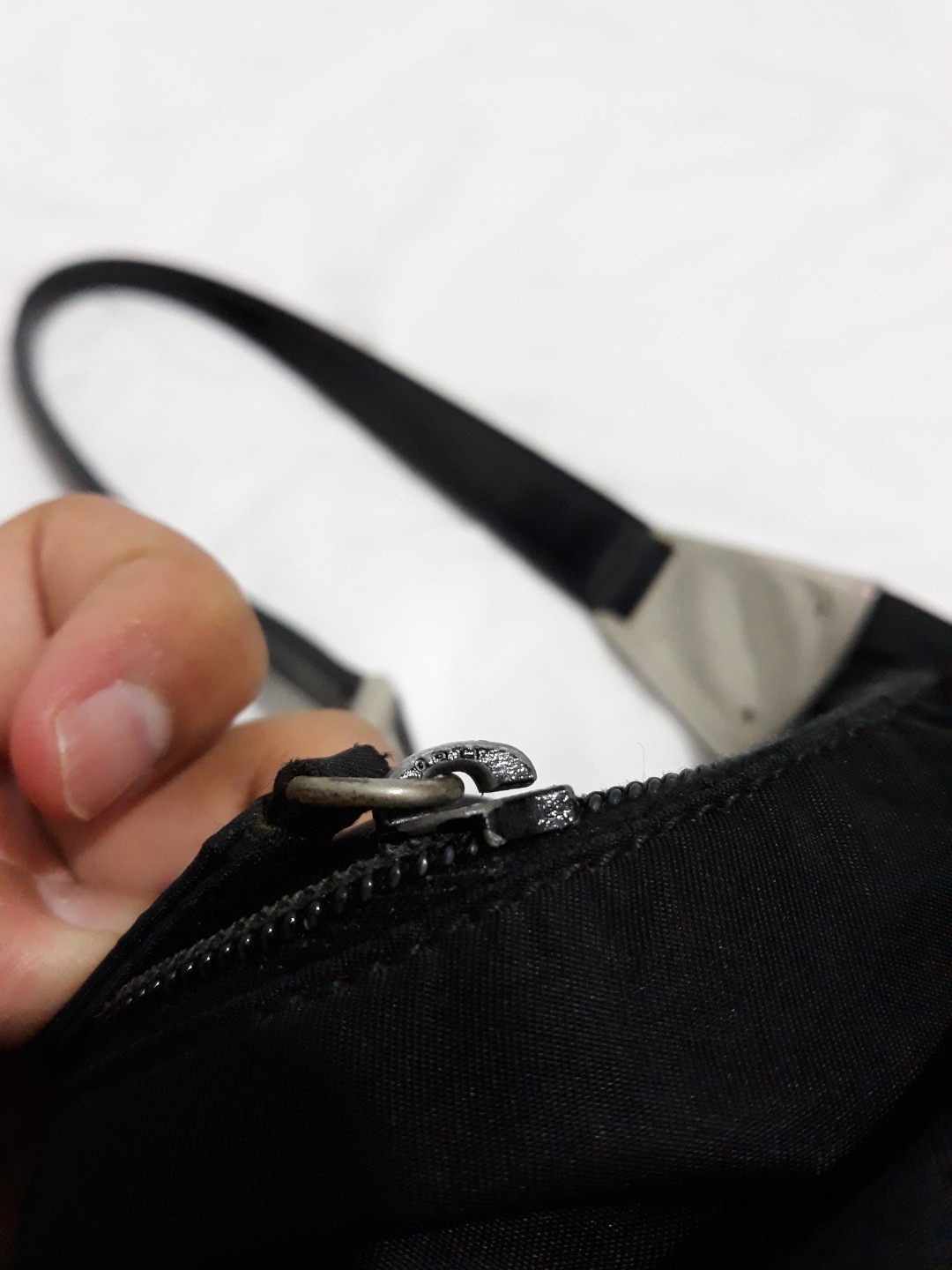 Prada opti zipper cheap