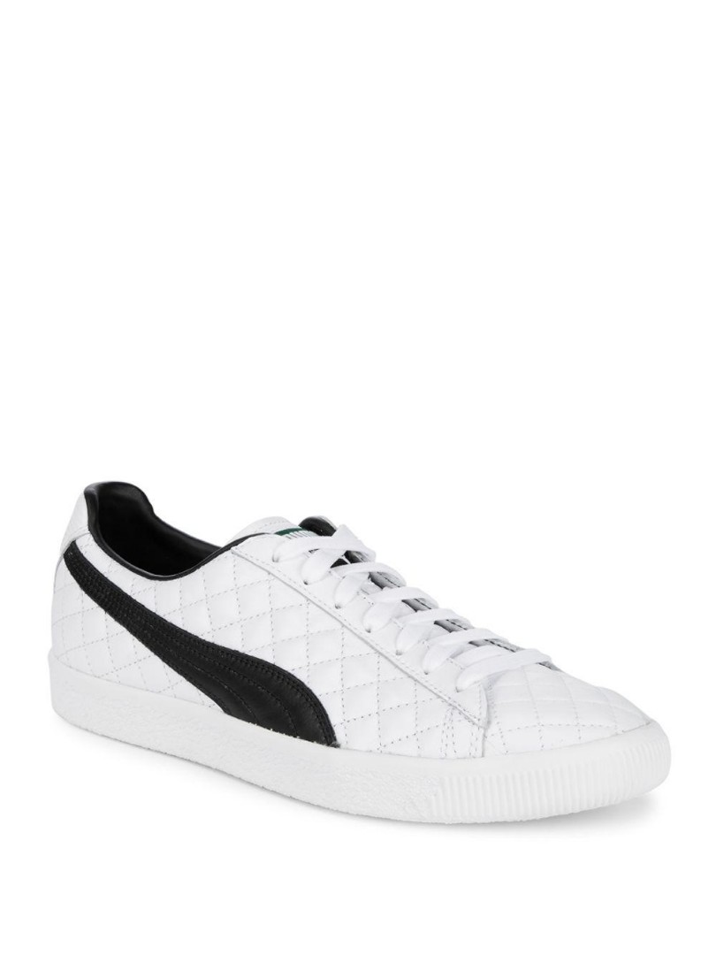 Puma quilted leather sneakers on sale