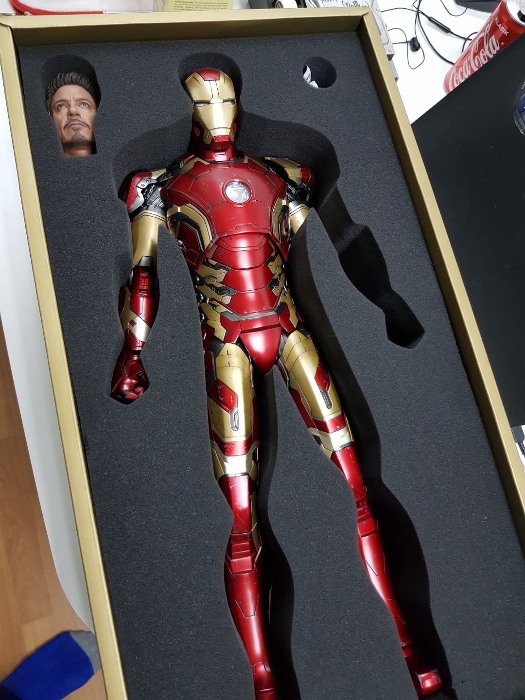 Rare* Hot Toys 1/4 Iron Man Mark 43, Hobbies & Toys, Toys & Games On  Carousell