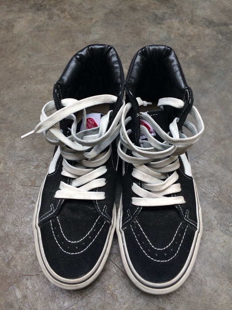 Sepatu Vans Old Skool Leher Tinggi