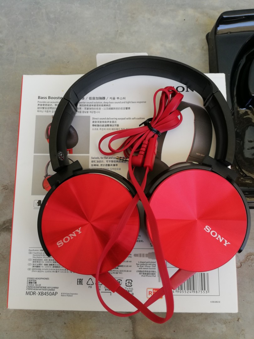 Sony Extra Bass, Audio, Portable Audio Accessories on Carousell
