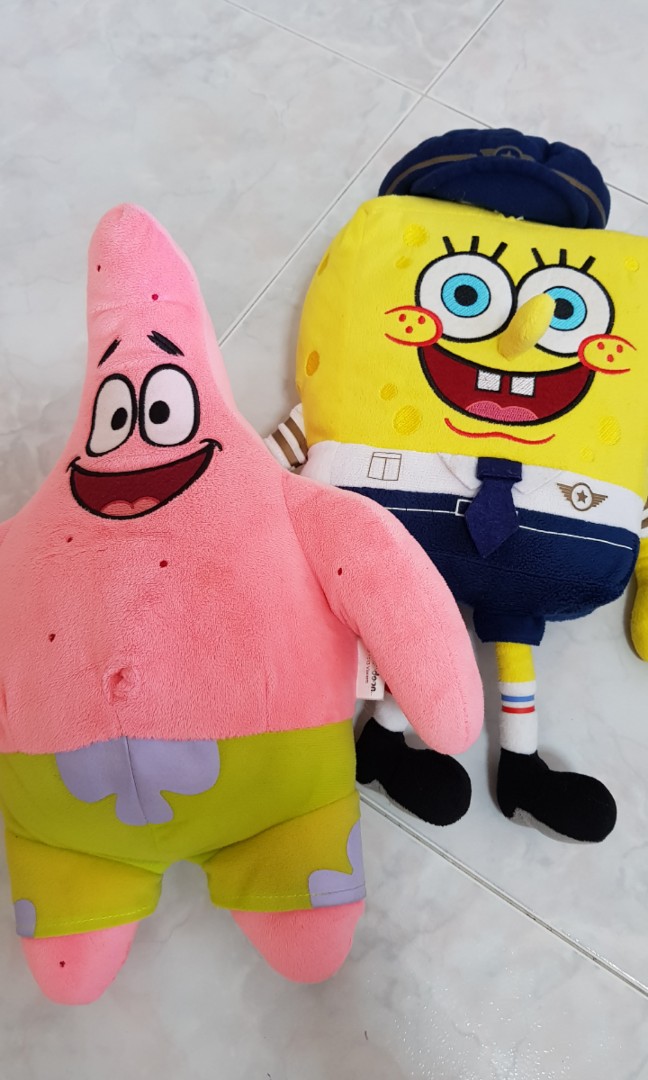 pink spongebob plush