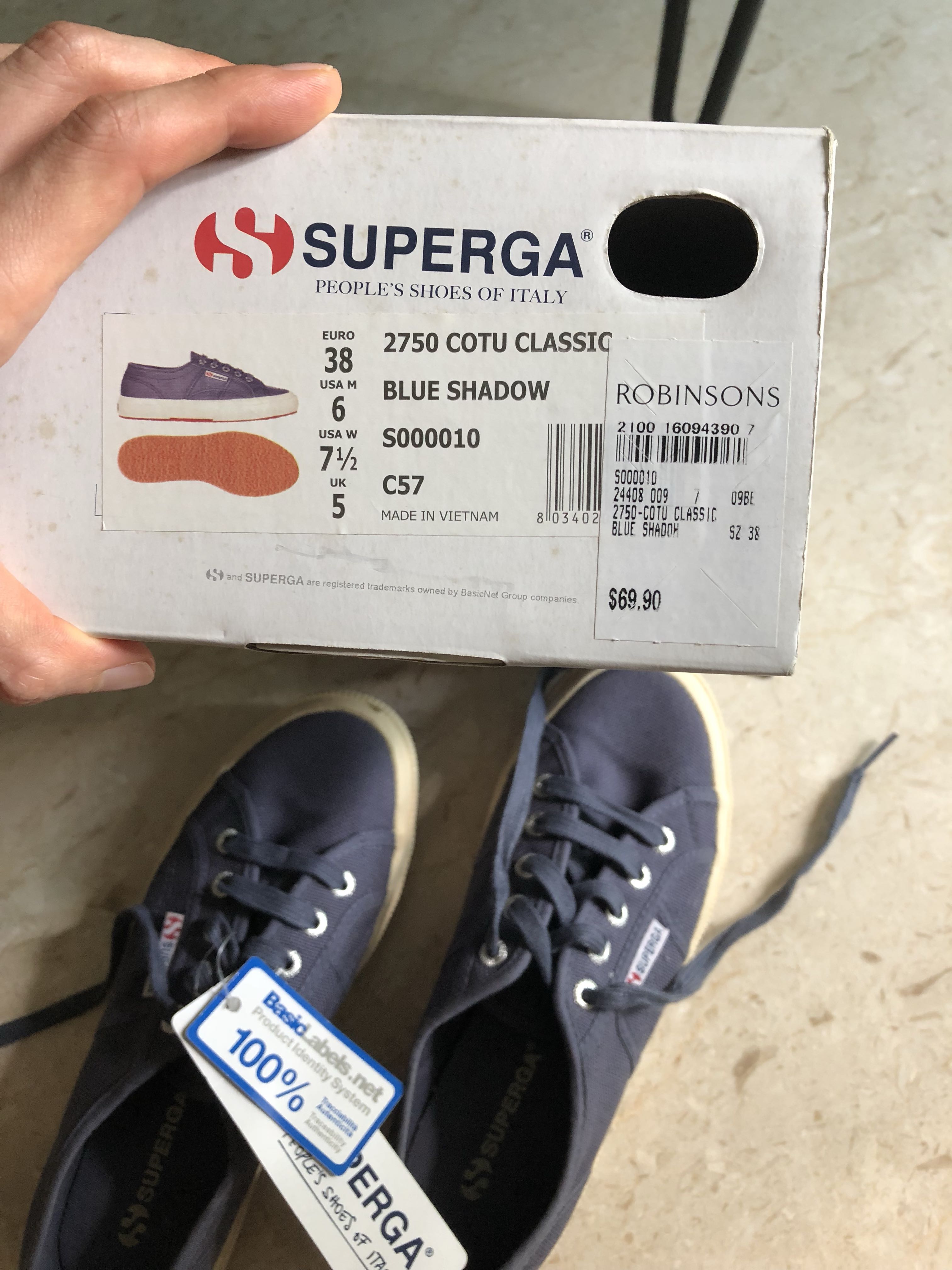 Superga COTU CLASSIC Women s Fashion Footwear Sneakers on Carousell