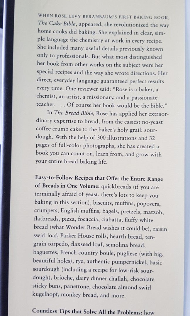 The Bread Bible By Rose Levy Beranbaum Books Stationery