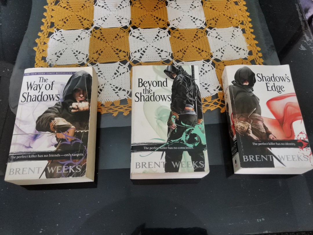 The Night Angel Trilogy Books Stationery Fiction On Carousell