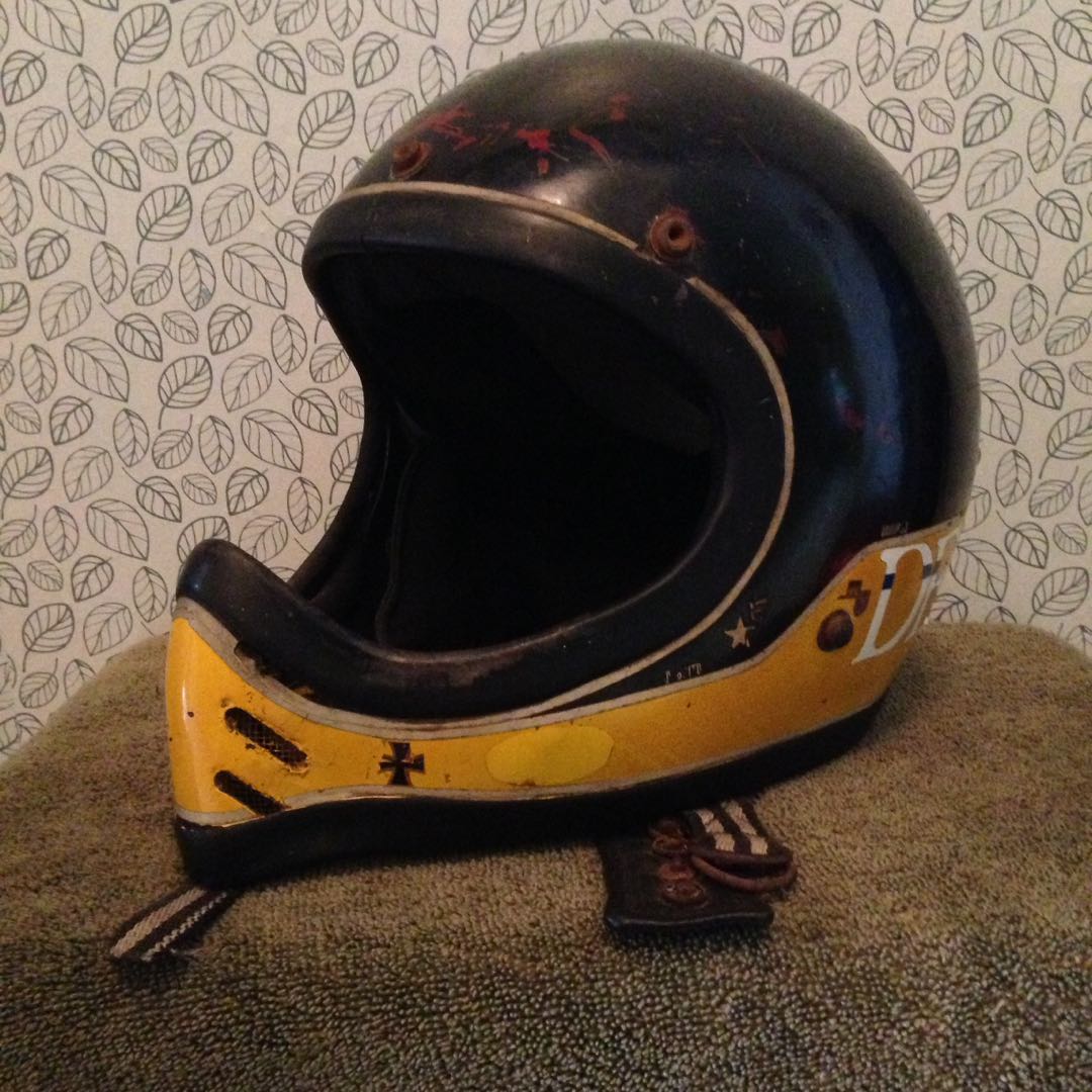Vintage full race BMX helmet Auto Accessories on Carousell