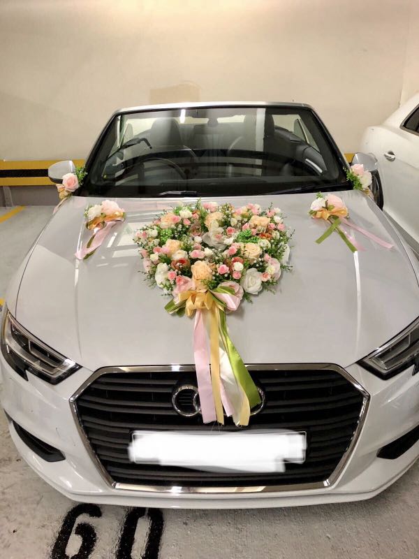 Wedding Car Decor Flowers Car Accessories On Carousell