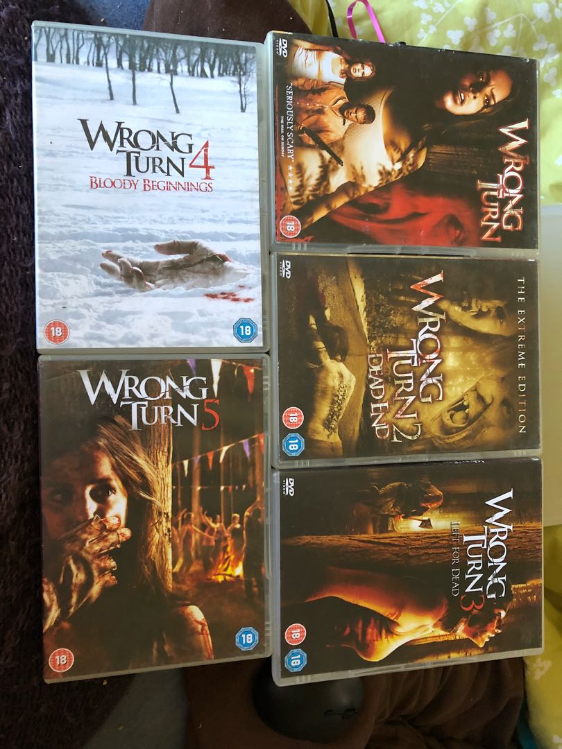 Wrong Turn Box Set Everything Else Others On Carousell