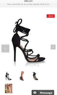 Billini Strappy Heels Size 7