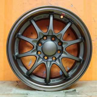 Rim volk ce28 ( taiwan ) 15" siap tayar 195/60/15, Auto 