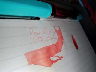 Dew Pens' Petite Pink(fountain pen ink) #blessing