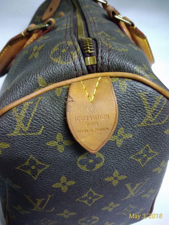 Louis Vuitton Monogram Canvas Speedy 35 – FashionsZila