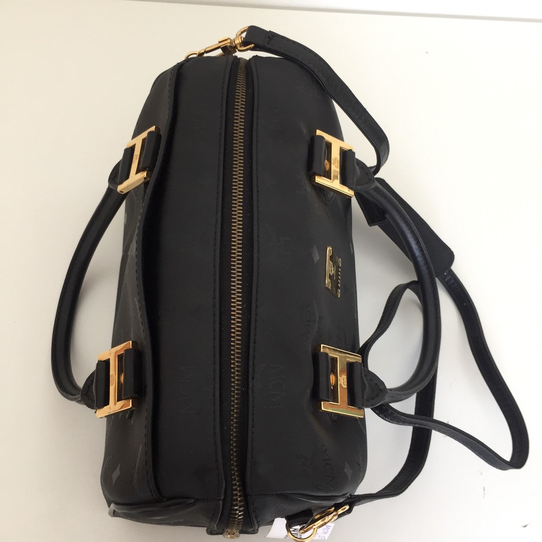 Authentic MCM Speedy Black 26 (MCM1814), Luxury, Bags & Wallets on Carousell