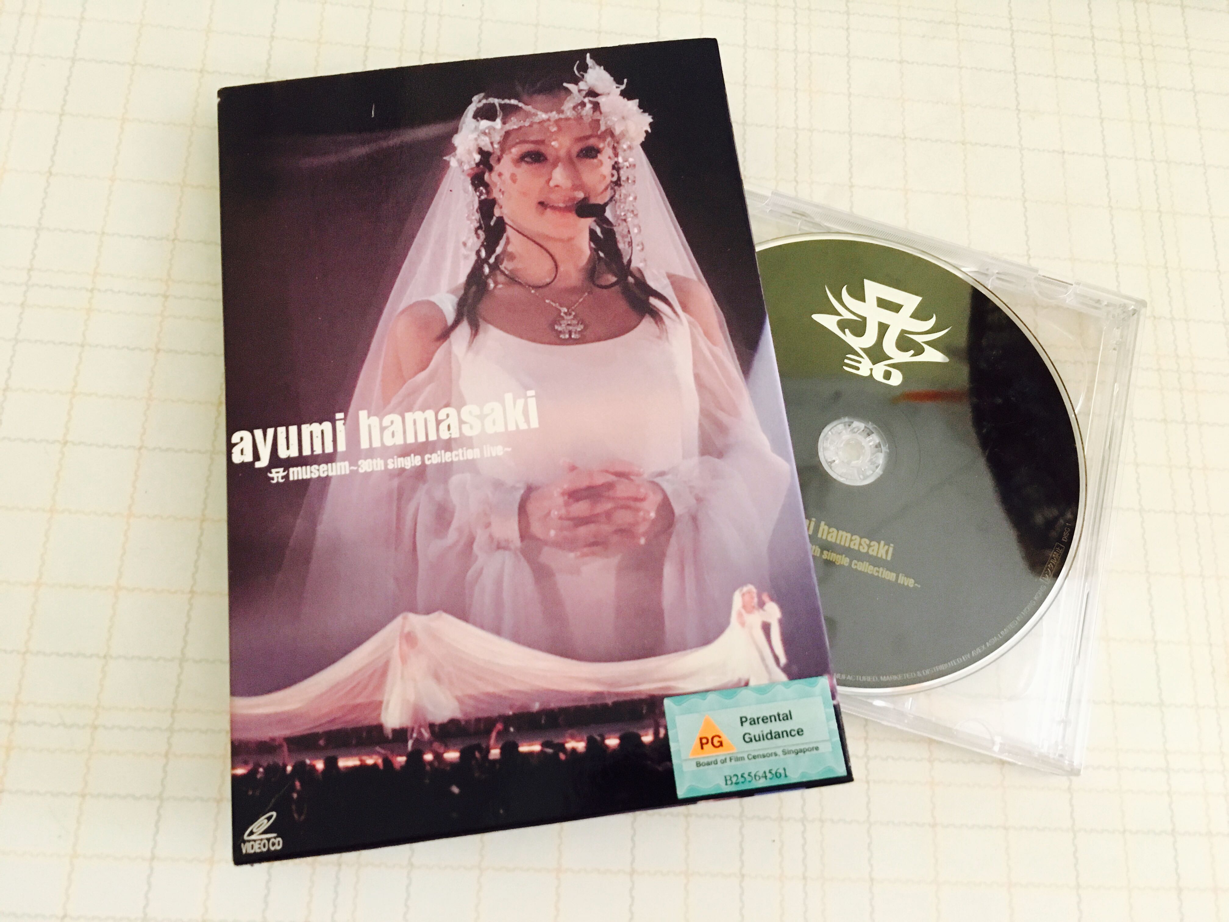 Ayumi Hamasaki Live Concert VCD (Museum 30th Single Collection Live